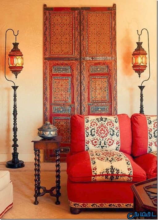 سبک روستیک و مراکشی در طراحی داخلی